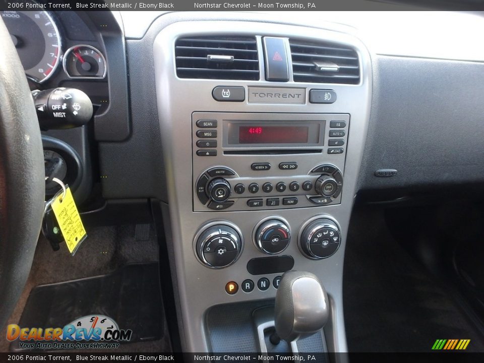 2006 Pontiac Torrent Blue Streak Metallic / Ebony Black Photo #13