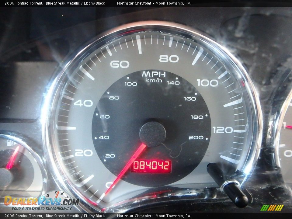 2006 Pontiac Torrent Blue Streak Metallic / Ebony Black Photo #15