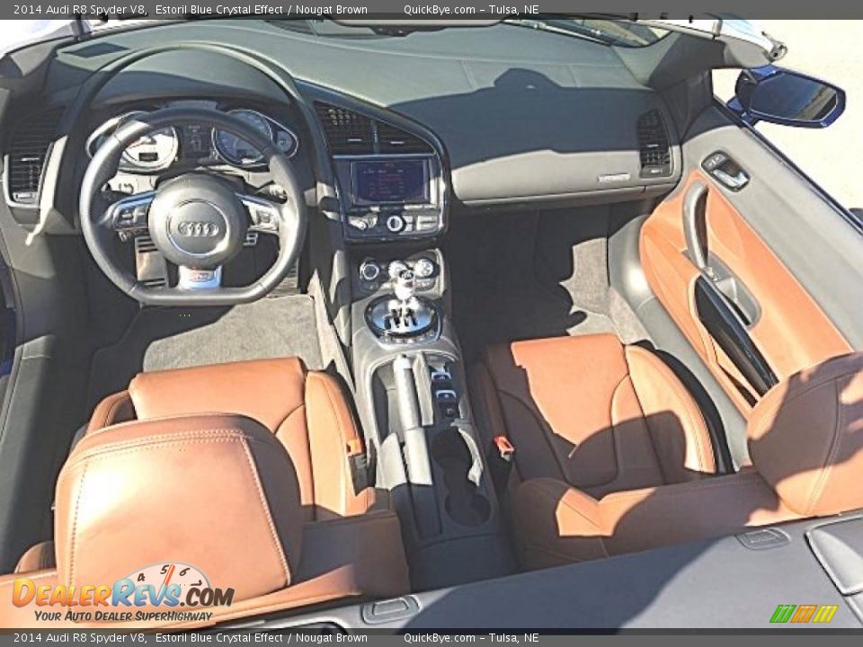 Front Seat of 2014 Audi R8 Spyder V8 Photo #6