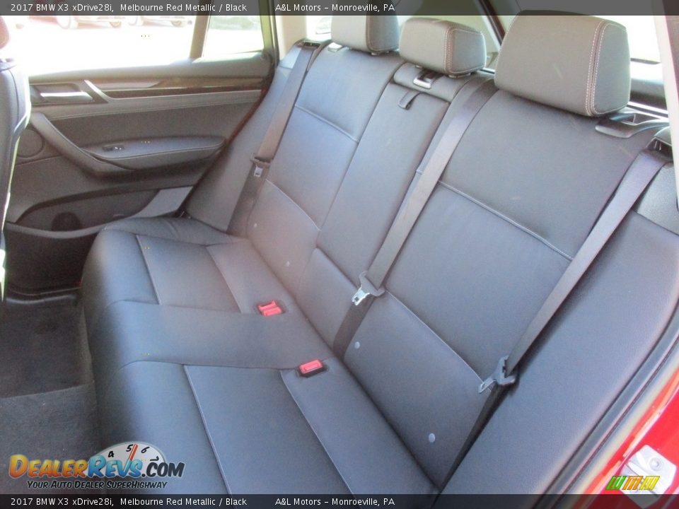 2017 BMW X3 xDrive28i Melbourne Red Metallic / Black Photo #12