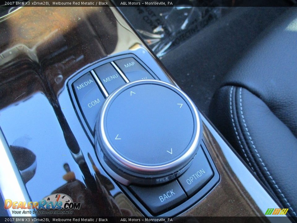 2017 BMW X3 xDrive28i Melbourne Red Metallic / Black Photo #17