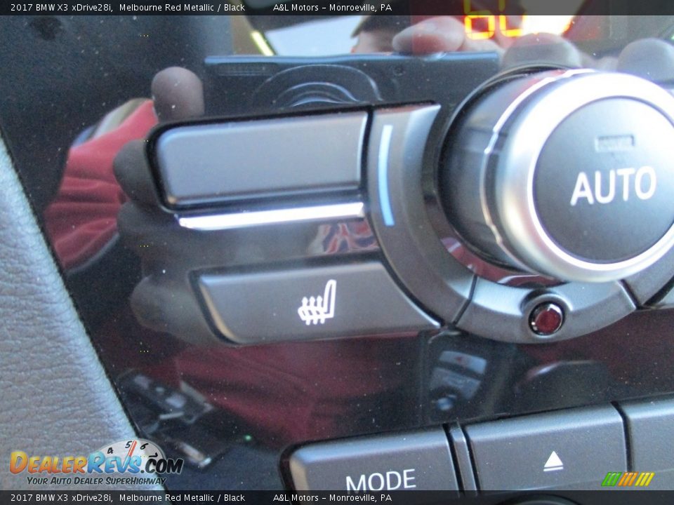 2017 BMW X3 xDrive28i Melbourne Red Metallic / Black Photo #18