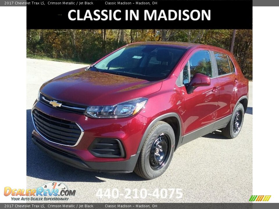 2017 Chevrolet Trax LS Crimson Metallic / Jet Black Photo #1