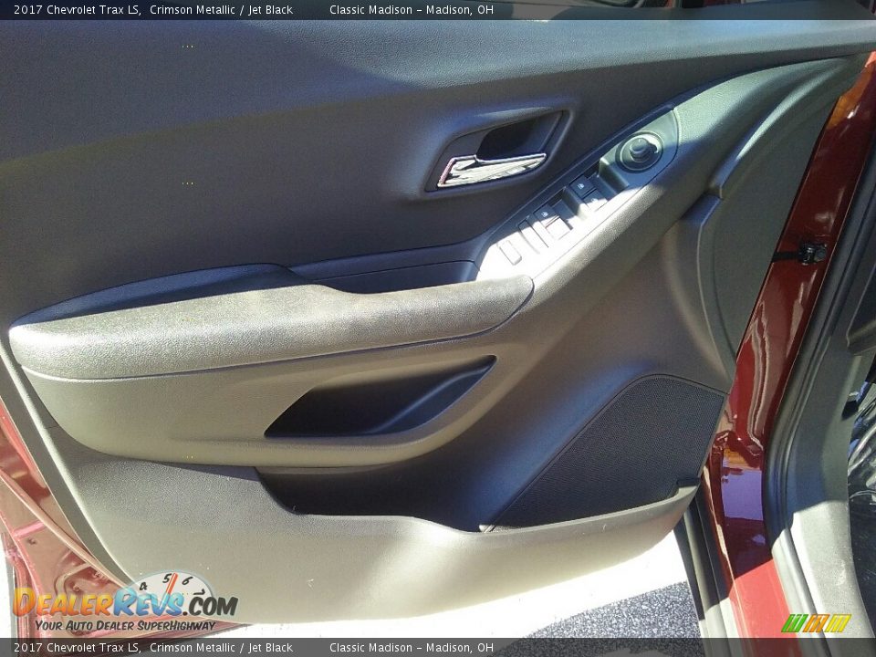 2017 Chevrolet Trax LS Crimson Metallic / Jet Black Photo #3