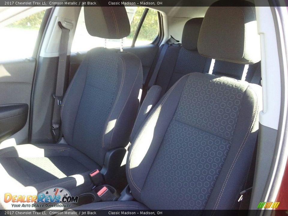 2017 Chevrolet Trax LS Crimson Metallic / Jet Black Photo #4