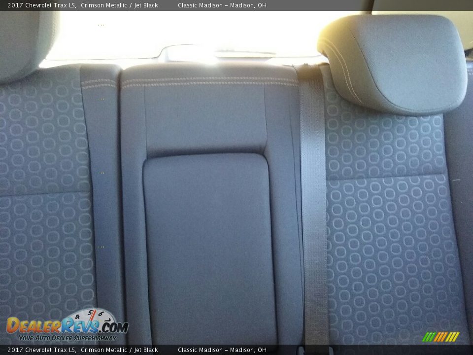 2017 Chevrolet Trax LS Crimson Metallic / Jet Black Photo #7