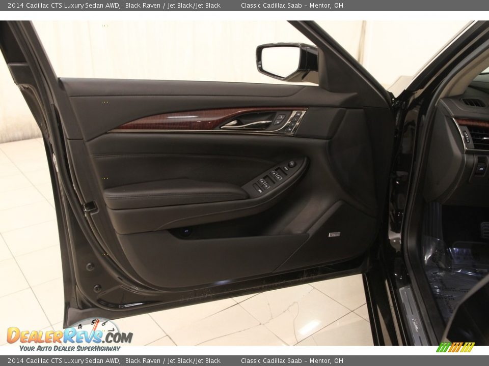 2014 Cadillac CTS Luxury Sedan AWD Black Raven / Jet Black/Jet Black Photo #4