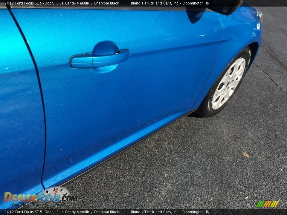 2012 Ford Focus SE 5-Door Blue Candy Metallic / Charcoal Black Photo #12