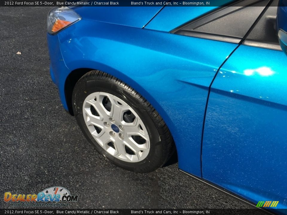 2012 Ford Focus SE 5-Door Blue Candy Metallic / Charcoal Black Photo #18
