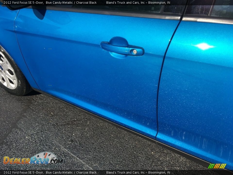2012 Ford Focus SE 5-Door Blue Candy Metallic / Charcoal Black Photo #19