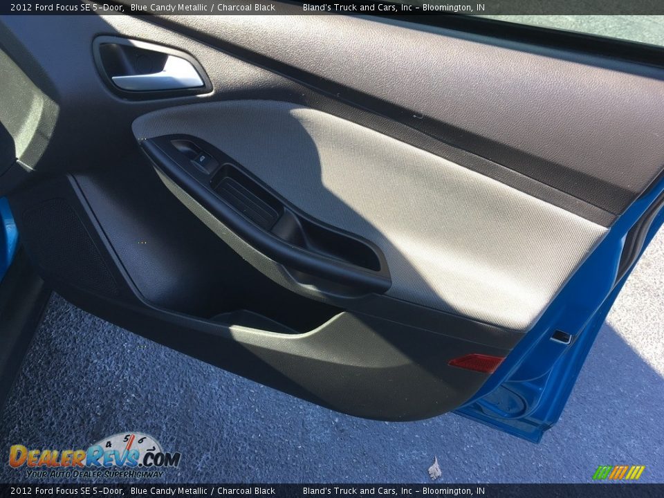 2012 Ford Focus SE 5-Door Blue Candy Metallic / Charcoal Black Photo #34