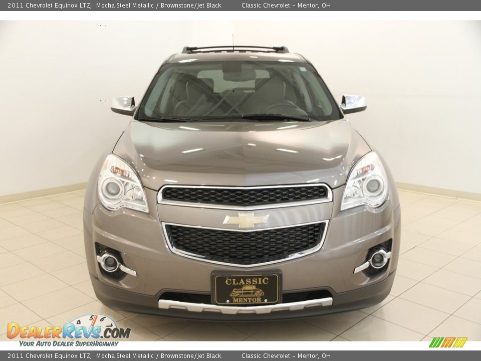 2011 Chevrolet Equinox LTZ Mocha Steel Metallic / Brownstone/Jet Black Photo #2
