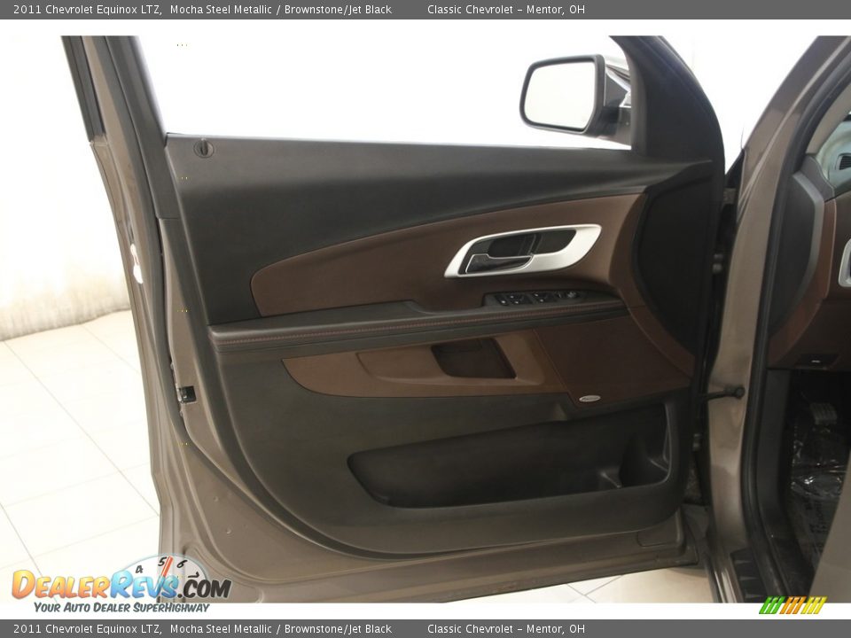 2011 Chevrolet Equinox LTZ Mocha Steel Metallic / Brownstone/Jet Black Photo #4