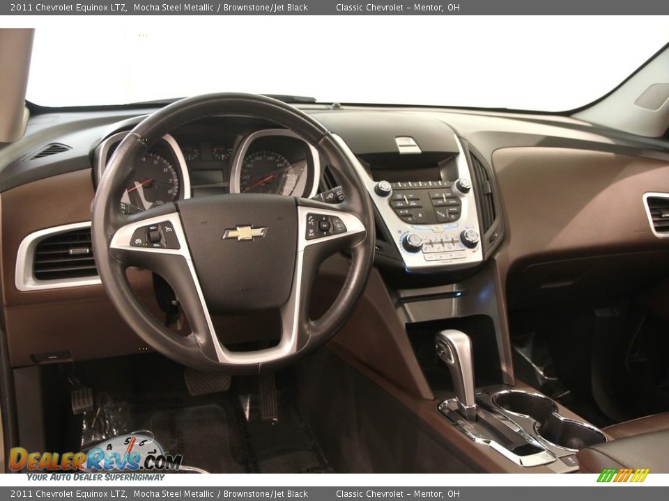 2011 Chevrolet Equinox LTZ Mocha Steel Metallic / Brownstone/Jet Black Photo #6