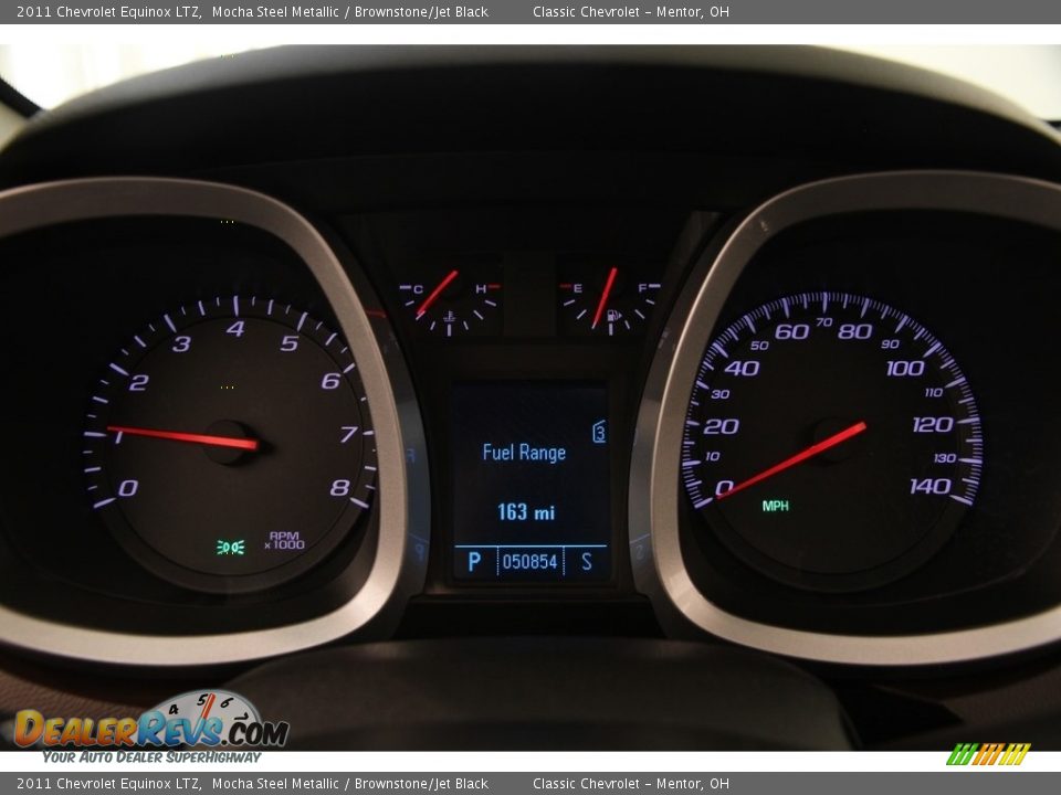 2011 Chevrolet Equinox LTZ Mocha Steel Metallic / Brownstone/Jet Black Photo #7