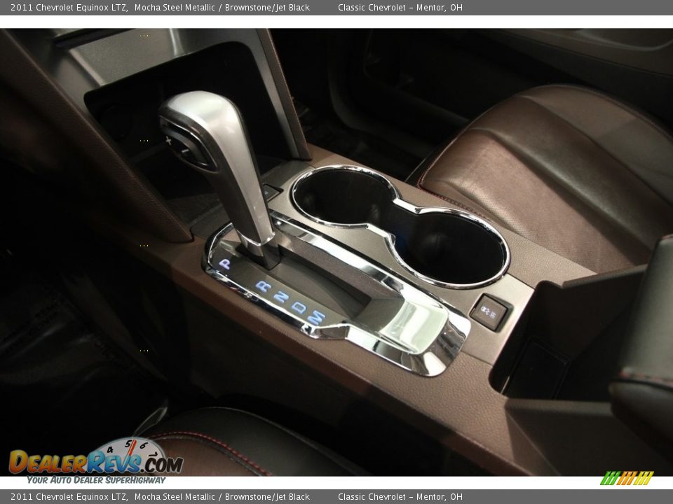 2011 Chevrolet Equinox LTZ Mocha Steel Metallic / Brownstone/Jet Black Photo #10