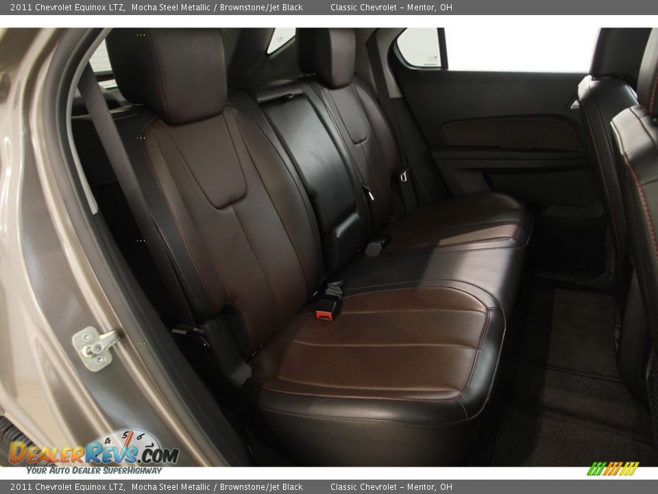 2011 Chevrolet Equinox LTZ Mocha Steel Metallic / Brownstone/Jet Black Photo #12