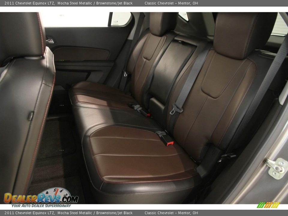 2011 Chevrolet Equinox LTZ Mocha Steel Metallic / Brownstone/Jet Black Photo #13