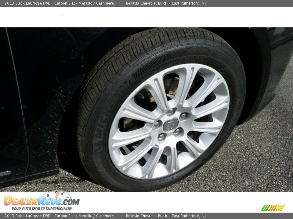 2013 Buick LaCrosse FWD Carbon Black Metallic / Cashmere Photo #4
