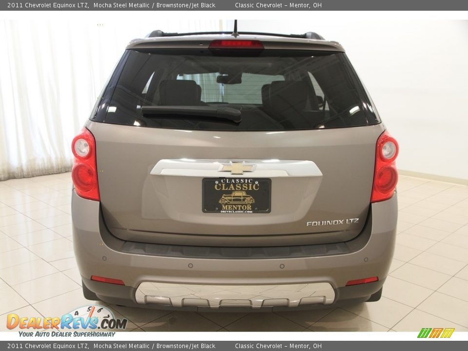 2011 Chevrolet Equinox LTZ Mocha Steel Metallic / Brownstone/Jet Black Photo #14