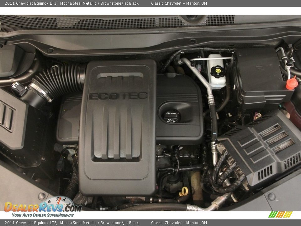 2011 Chevrolet Equinox LTZ Mocha Steel Metallic / Brownstone/Jet Black Photo #15