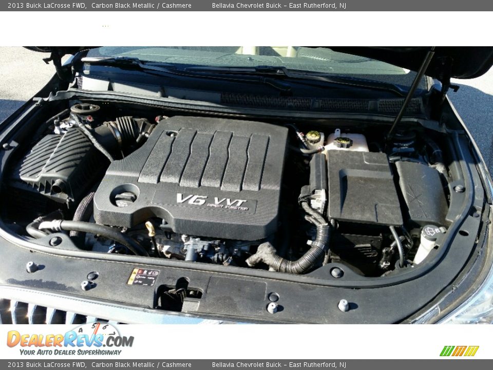 2013 Buick LaCrosse FWD Carbon Black Metallic / Cashmere Photo #23