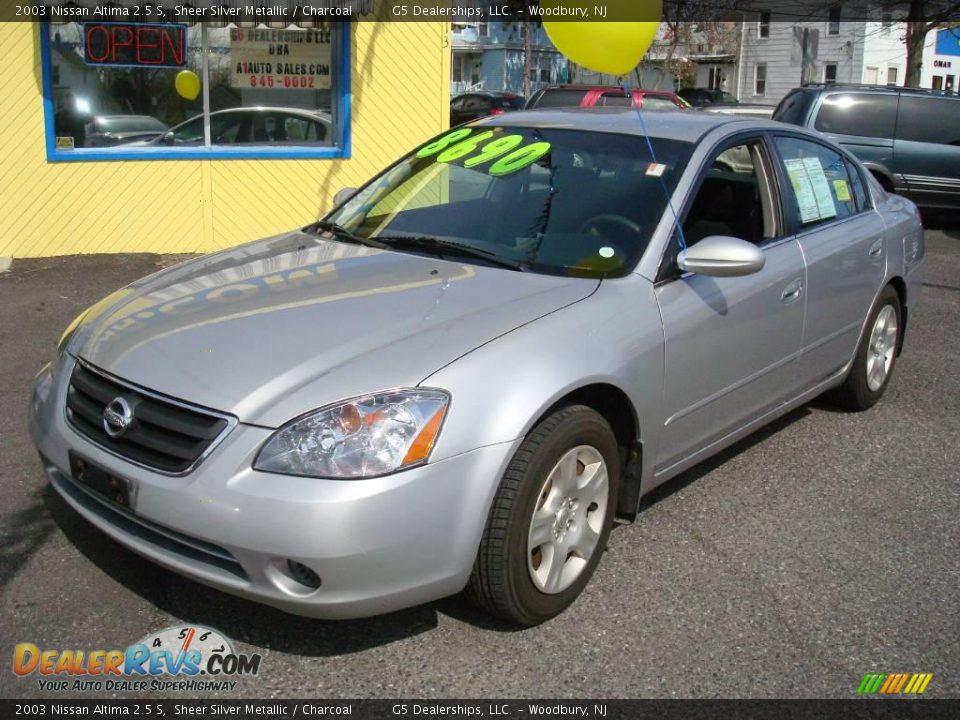 2003 Nissan Altima 2.5 S Sheer Silver Metallic / Charcoal Photo #1