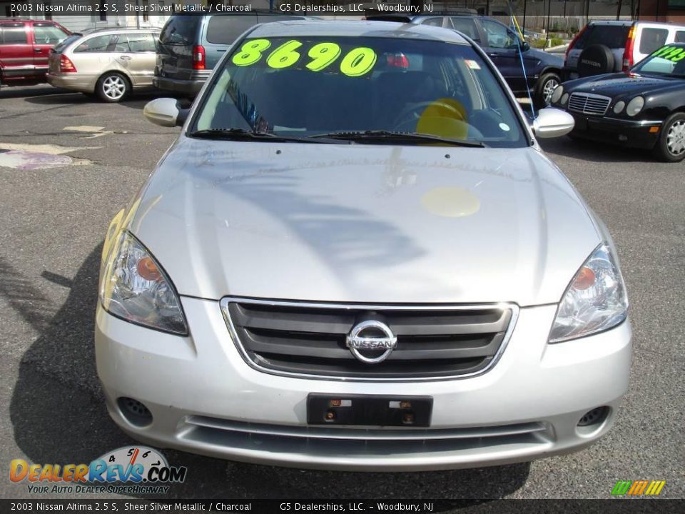 2003 Nissan Altima 2.5 S Sheer Silver Metallic / Charcoal Photo #2