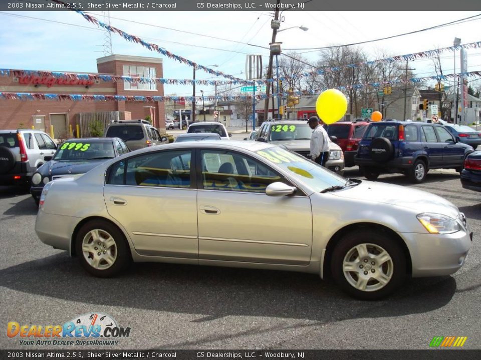 2003 Nissan Altima 2.5 S Sheer Silver Metallic / Charcoal Photo #4