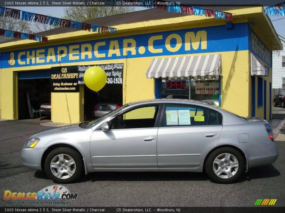 2003 Nissan Altima 2.5 S Sheer Silver Metallic / Charcoal Photo #8