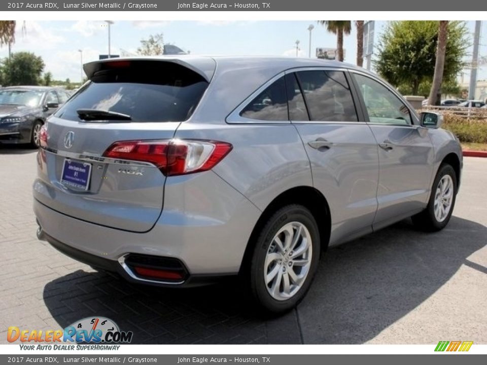 2017 Acura RDX Lunar Silver Metallic / Graystone Photo #7