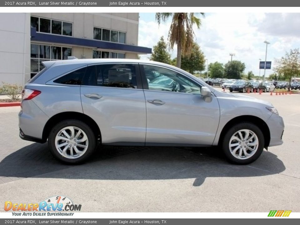 2017 Acura RDX Lunar Silver Metallic / Graystone Photo #8