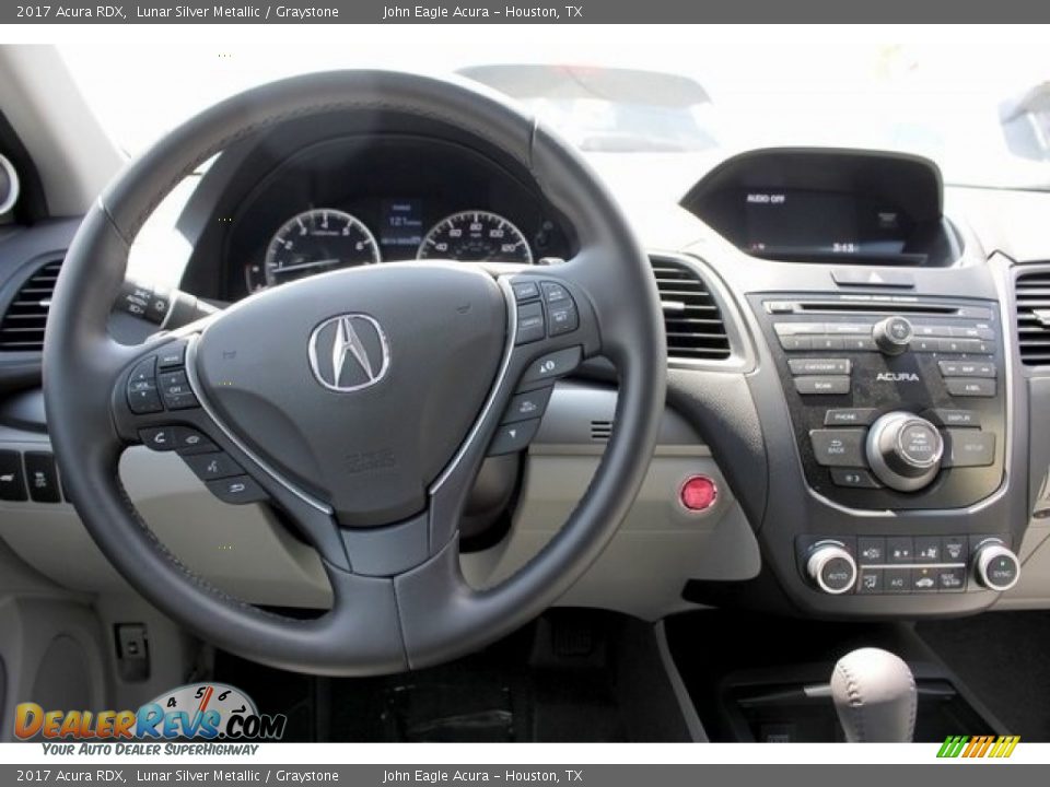 2017 Acura RDX Lunar Silver Metallic / Graystone Photo #9