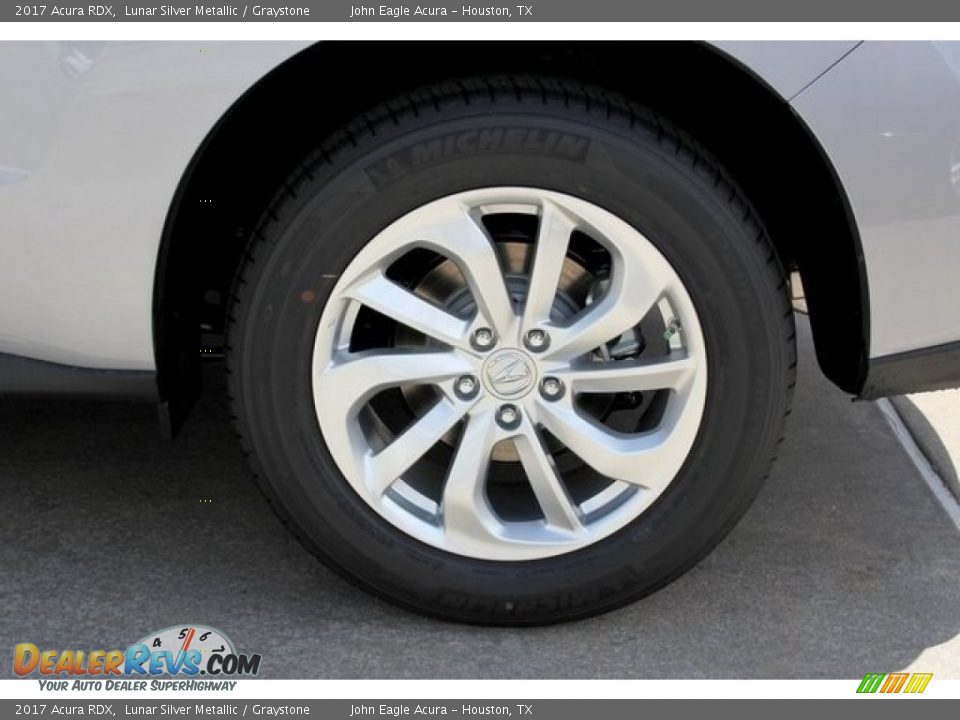 2017 Acura RDX Lunar Silver Metallic / Graystone Photo #11