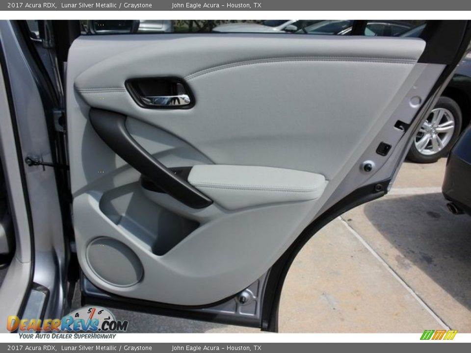 2017 Acura RDX Lunar Silver Metallic / Graystone Photo #21