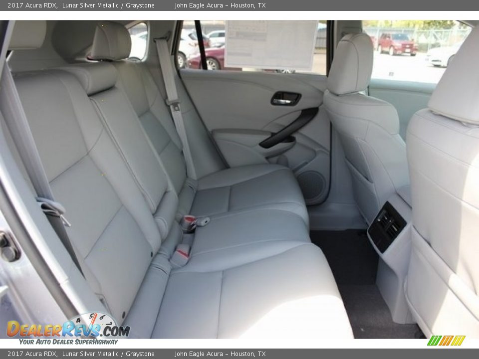 2017 Acura RDX Lunar Silver Metallic / Graystone Photo #22