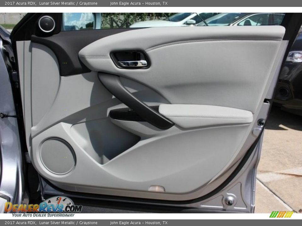 2017 Acura RDX Lunar Silver Metallic / Graystone Photo #23