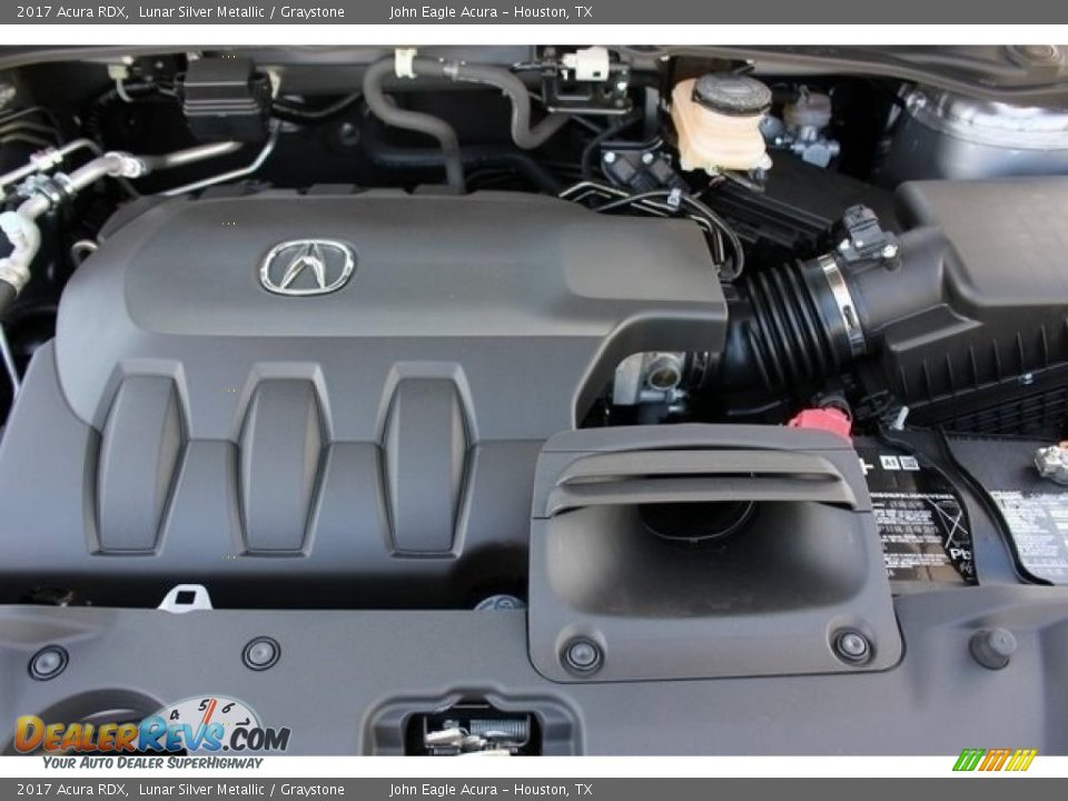 2017 Acura RDX Lunar Silver Metallic / Graystone Photo #25