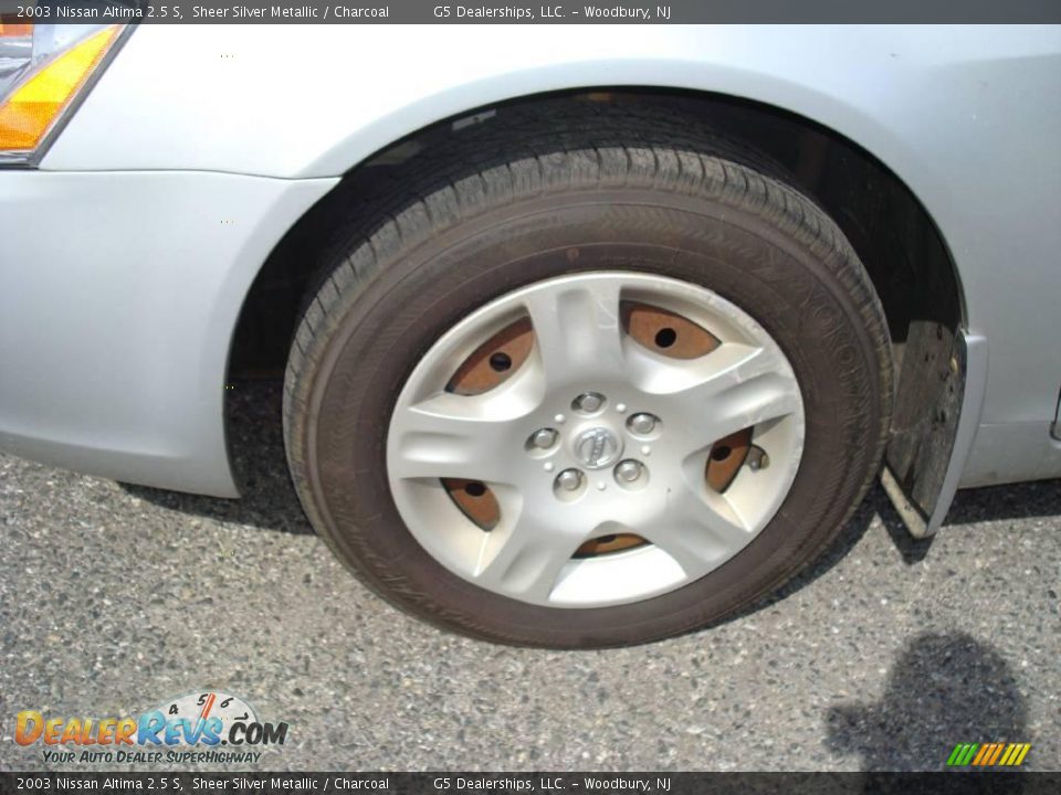 2003 Nissan Altima 2.5 S Sheer Silver Metallic / Charcoal Photo #18