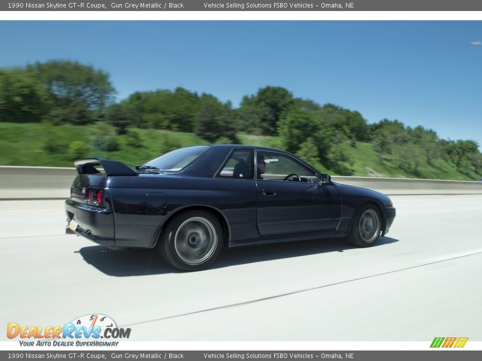 Gun Grey Metallic 1990 Nissan Skyline GT-R Coupe Photo #11