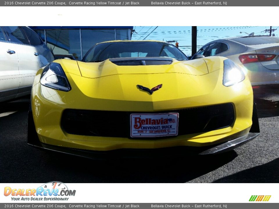2016 Chevrolet Corvette Z06 Coupe Corvette Racing Yellow Tintcoat / Jet Black Photo #6
