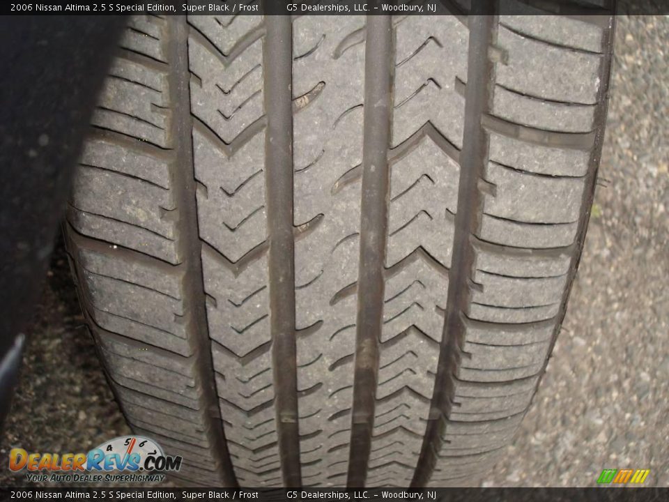 2006 Nissan Altima 2.5 S Special Edition Super Black / Frost Photo #20