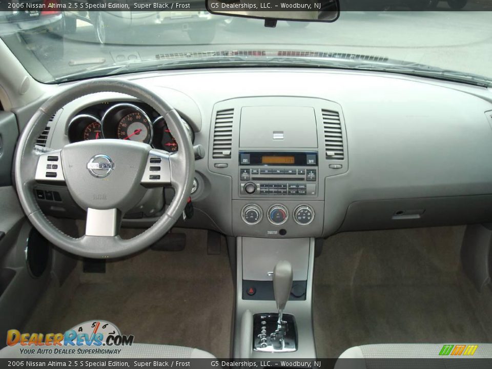 2006 Nissan Altima 2.5 S Special Edition Super Black / Frost Photo #21