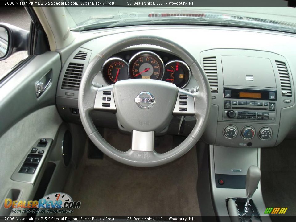 2006 Nissan Altima 2.5 S Special Edition Super Black / Frost Photo #22