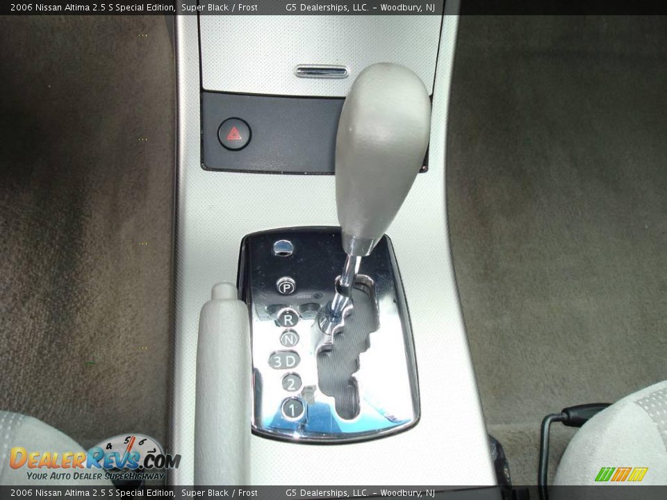 2006 Nissan Altima 2.5 S Special Edition Super Black / Frost Photo #24