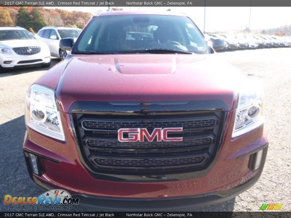 2017 GMC Terrain SLE AWD Crimson Red Tintcoat / Jet Black Photo #10