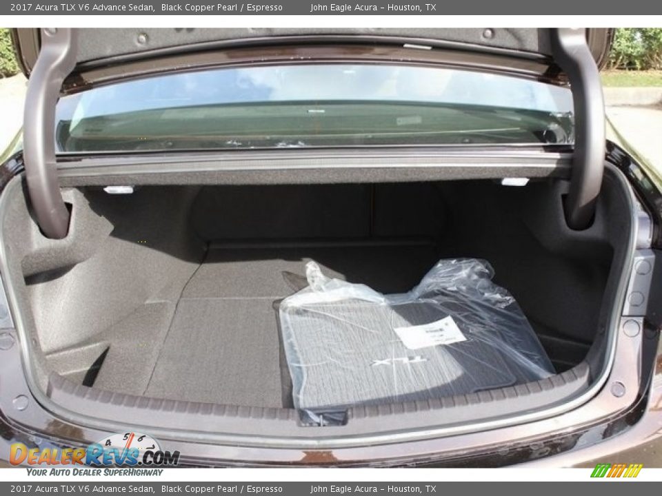 2017 Acura TLX V6 Advance Sedan Trunk Photo #17