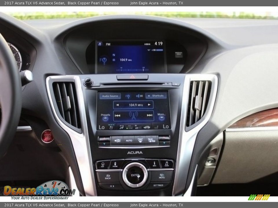 Controls of 2017 Acura TLX V6 Advance Sedan Photo #25