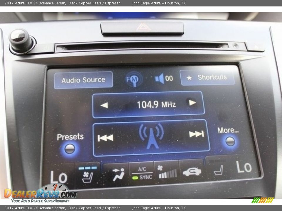 Audio System of 2017 Acura TLX V6 Advance Sedan Photo #27