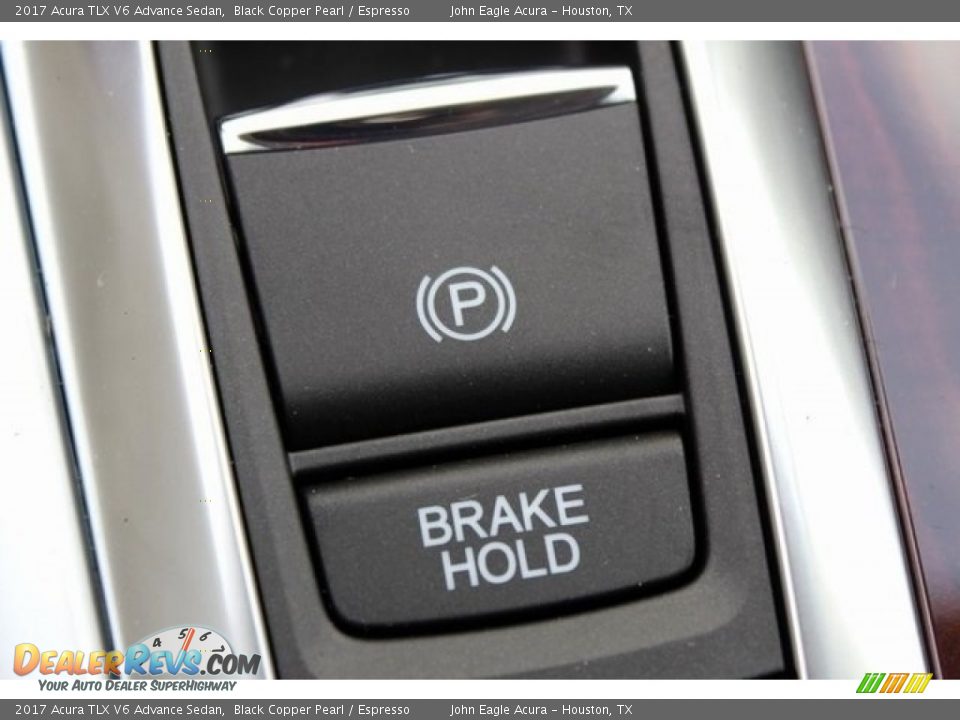 2017 Acura TLX V6 Advance Sedan Black Copper Pearl / Espresso Photo #29
